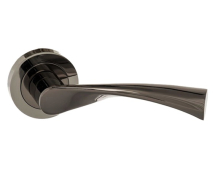 COLORADO LEVER ON ROUND ROSE BLACK NICKEL S34RBN COLORADO LEVER ON ROUND ROSE BLACK NICKEL S34RBN