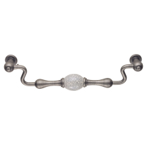 CRACKLE GLAZE PORC DROP HANDLE FTD610 ASMC 192mm bolt centres CRACKLE GLAZE PORC DROP HANDLE FTD610 ASMC 192mm bolt centres