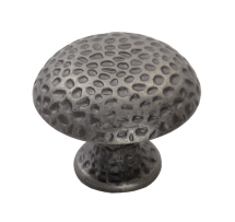 HAMMERED FINISH KNOB FTD585A AS 38mm dia Antique Steel HAMMERED FINISH KNOB FTD585A AS 38mm dia Antique Steel