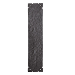 Carlisle Brass Ludlow Black Antique LF5101 Fingerplate