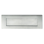 Plain letter Plate M36DSC (Satin Chrome)