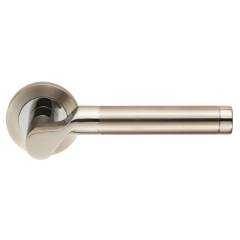 Carlisle Brass Eurospec Steelworx SWL1009 Duo Lucerna Lever On Round Rose Carlisle Brass Eurospec Steelworx SWL1009 Duo Lucerna Lever On Round Rose