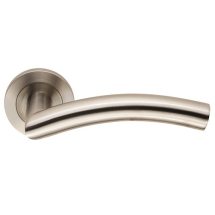 Carlisle Brass Eurospec Steelworx SWL1196SSS Dresda Lever On Round Rose Carlisle Brass Eurospec Steelworx SWL1196SSS Dresda Lever On Round Rose