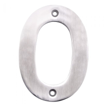 Steelworx 100mm Numeral inch0inch NUM10100SSS (Satin Stainless Steel)