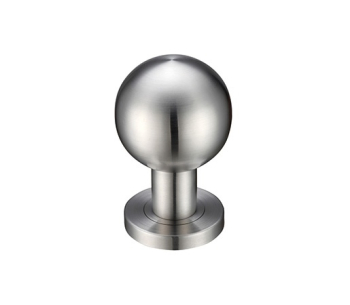 ZOO HARDWARE ZPS200SSS 55mm BALL MORTICE KNOB SATIN STAINLESS ZOO HARDWARE ZPS200SSS 55mm BALL MORTICE KNOB SATIN STAINLESS
