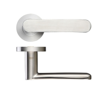Atlas Lever On Push On Rose ZCS090SS (SATIN STAINLESS)