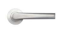STAINLESS STEEL LEVER ON ROUND ROSE ZCS170SS