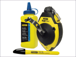 STANLEY STA047681 FATMAX CHALK LINE SET 30metre