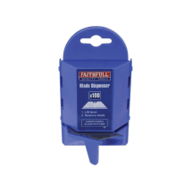 FAITHFULL H/DUTY KNIFE BLADES (BOX 100)  FAITKB100 FAITHFULL H/DUTY KNIFE BLADES (BOX 100)  FAITKB100