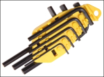 STANLEY 0-69-252 HEXAGON KEY SET 0f 8 IMPERIAL