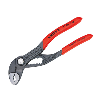 KNIPEX COBRA MIN WATER PUMP PLIER GRIP 125mm KPX8701125 KNIPEX COBRA MIN WATER PUMP PLIER GRIP 125mm KPX8701125