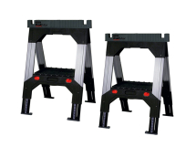STANLEY FATMAX TELESCOPIC SAW HORSES TWIN PACK STA192980 STANLEY FATMAX TELESCOPIC SAW HORSES TWIN PACK STA192980