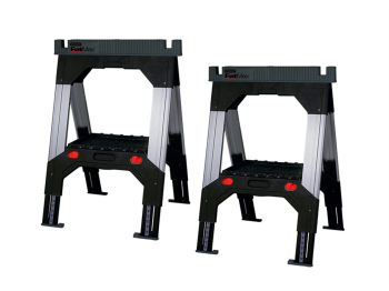 STANLEY FATMAX TELESCOPIC SAW HORSES TWIN PACK STA192980 STANLEY FATMAX TELESCOPIC SAW HORSES TWIN PACK STA192980