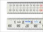 FISCO WHITE NYLON FOLDING RULE FSCXFB1ME  1M/39in