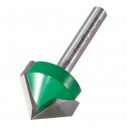 TREND CHAMFER V GROOVE CUTTER C045 1/4inch TC ANGLE=45 degrees