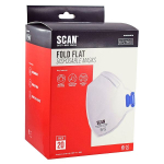 SCAN FOLD FLAT DISPOSABLE MASK FFP2 PROTECTION PACK OF 20