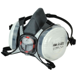 SCAN TWIN HALF MASK RESPIRATOR + P2 REFILLS SCAPPERESPP2