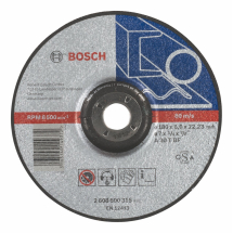 BOSCH METAL GRINDING DISC 2608600315  180mm x 22bore