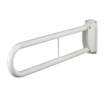HINGED SUPPORT RAIL 35mmx750mm WHITE COATED STEEL