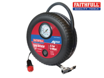 Faithfull Low Volume Tyre Inflator 12 vFAIAUTYINFLO Faithfull Low Volume Tyre Inflator 12 vFAIAUTYINFLO