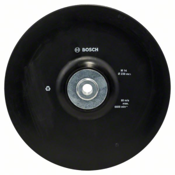 BOSCH 230mm RUBBER BACKING PAD 2608 601 210 BOSCH 230mm RUBBER BACKING PAD 2608 601 210