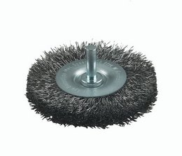 BOSCH 6mm SHANK WIRE WHEEL 75mm CRIMPED STEEL 2608 622 007 EACH BOSCH 6mm SHANK WIRE WHEEL 75mm CRIMPED STEEL 2608 622 007 EACH