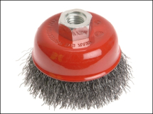 FAITHFULL WIRE CUP BRUSH 100mm x M14 FAIWBC100 FAITHFULL WIRE CUP BRUSH 100mm x M14 FAIWBC100