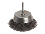 FAITHFULL FAIWBS75 Wire Cup Brush 75mm x 6mm Shank 0.30mm FAITHFULL FAIWBS75 Wire Cup Brush 75mm x 6mm Shank 0.30mm