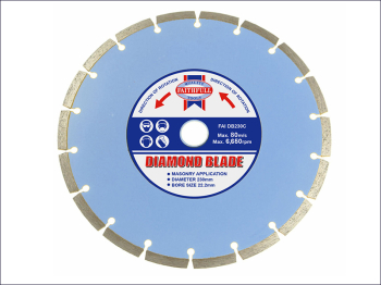 FAITHFULL FAIDB230C Contract Diamond Blade 230 x 22.2mm FAITHFULL FAIDB230C Contract Diamond Blade 230 x 22.2mm