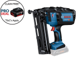 BOSCH GNH18V-64 M NAILER BARE IN CARTON
