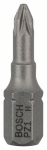 BOSCH PZ1 25mm SCREWDRIVER BIT EXTRA HARD 2607001556 EACH