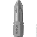 BOSCH PZ2 SCREWDRIVER BIT EXTRA HARD PKT 3 (2607001558)