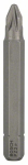 BOSCH PZ2 51mm SCREDRIVER BIT EXTRA HARD pkt 3 2607001571