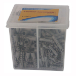 Assorted Plastic Wall Plugs 520 pieces