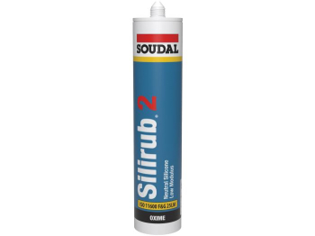 Soudal Sillrub 2 Premium Quality Low Modulus Neutral Silicone Soudal Sillrub 2 Premium Quality Low Modulus Neutral Silicone