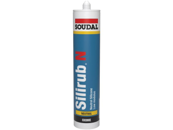 Soudal N Neutral Cure Building Silicone Sealant 300ml Soudal N Neutral Cure Building Silicone Sealant 300ml