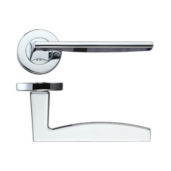 Zoo Hardware RM030 Pavo Lever on Round Rose