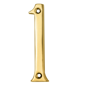 Carlisle Brass 76mm Brass Door Numerals
