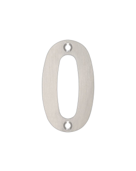 Zoo Hardware ZSN 75mm Stainless Steel Numeral