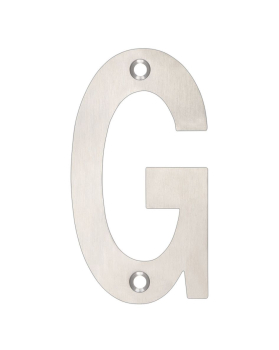 Zoo Hardware 102mm Stainless Steel Letter