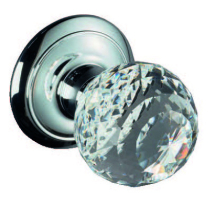 Carlisle Brass AC020 Facetted Crystal Mortice Knob (Unsprung)
