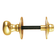 CARLISLE BRASS AA32 OVAL THUMBTURN WITH COIN RELEASE ON ROSE