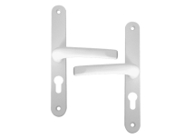 ASEC 48 LEVER/LEVER UPVC FURNITURE 270mm BACKPLATE