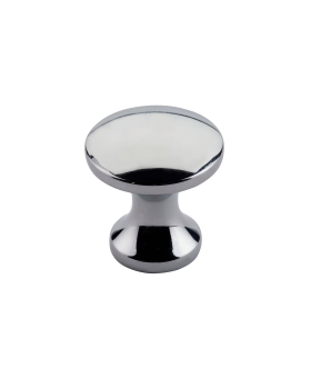 Top Drawer Fittings Round Cabinet Knob 24mm (TDFK24)