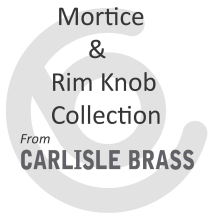 Carlisle Brass Mortice & Rim Knob Collection