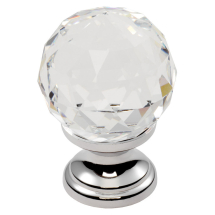 Fingertip FTD670 Crystal Faceted Knob Fingertip FTD670 Crystal Faceted Knob