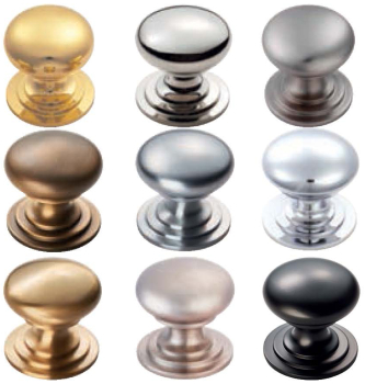 Fingertip M47 Solid Brass Victorian Cupboard Knob Fingertip M47 Solid Brass Victorian Cupboard Knob