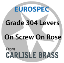 Eurospec Levers On Rose Eurospec Levers On Rose