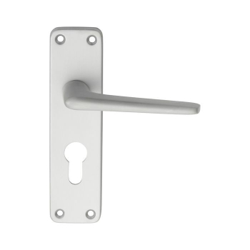 Eurospec Aluminium Contract Levers on Backplate Eurospec Aluminium Contract Levers on Backplate