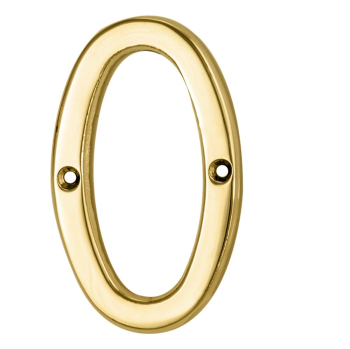 Carlisle Brass 76mm  PVD Stainless Brass Numerals Carlisle Brass 76mm  PVD Stainless Brass Numerals